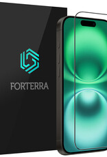 Forterra Screenprotector Geschikt voor iPhone 16 Screenprotector Glas Gehard Screen Full Cover - Screen Protector Geschikt voor iPhone 16 Screenprotector Tempered Glass