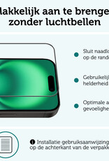 Forterra Screenprotector Geschikt voor iPhone 16 Plus Screenprotector Glas Gehard Screen Full Cover - Screen Protector Geschikt voor iPhone 16 Plus Screenprotector Tempered Glass - 2 PACK