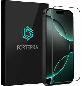 Forterra Forterra iPhone 16 Pro Max Screenprotector Glas Full Cover 2D