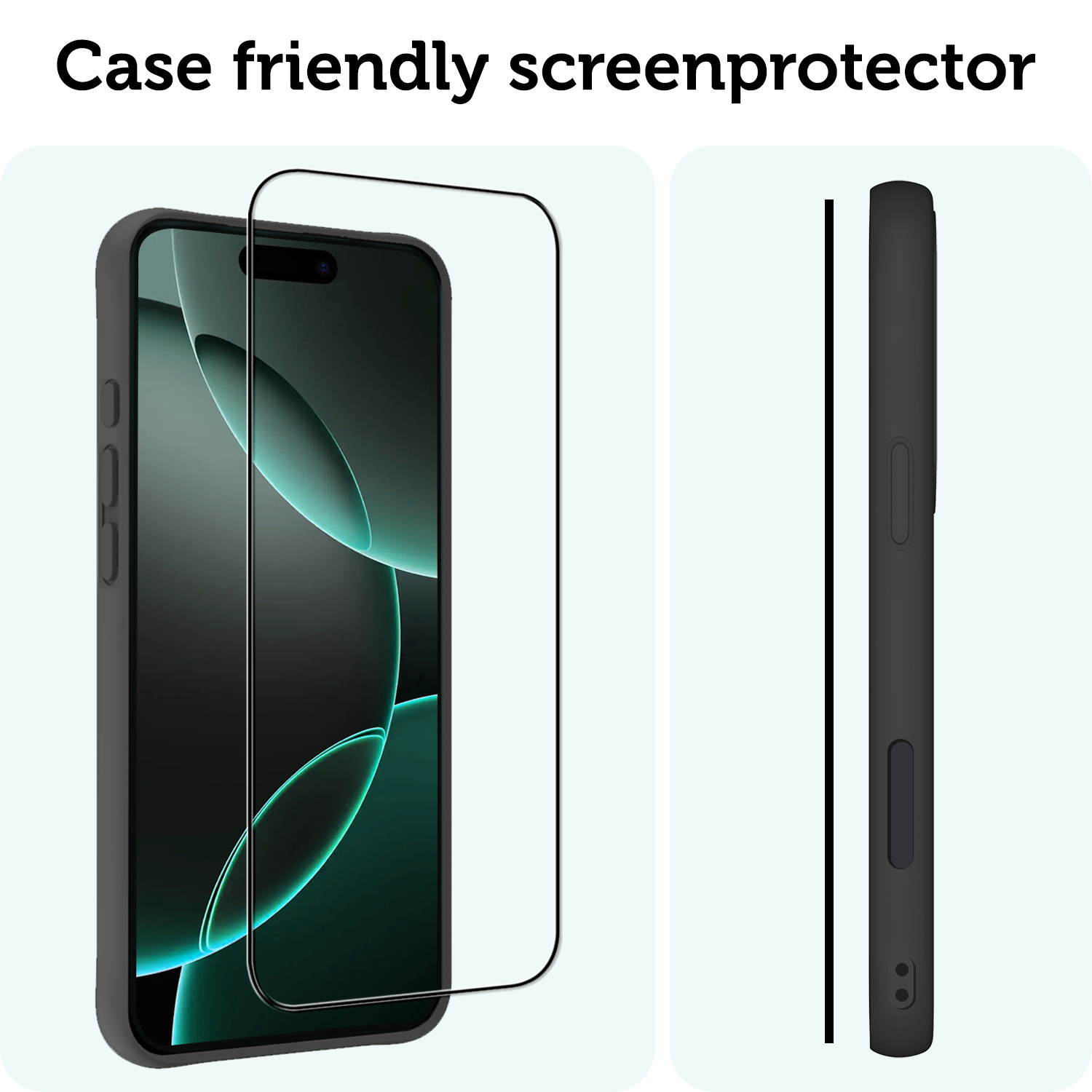 Forterra Screenprotector Geschikt voor iPhone 16 Pro Max Screenprotector Glas Gehard Screen Full Cover - Screen Protector Geschikt voor iPhone 16 Pro Max Screenprotector Tempered Glass