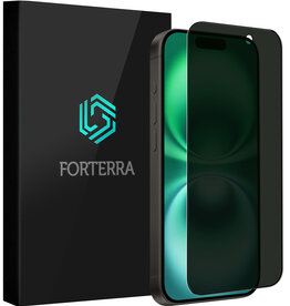 Forterra Forterra iPhone 16 Plus Screenprotector Glas Privacy