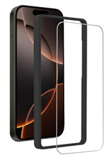 Nomfy Screenprotector - Geschikt voor iPhone 16 Pro Max Screenprotector Met Frame Bescherm Glas Tempered Glass - Screenprotector Geschikt voor iPhone 16 Pro Max Screen Protector Met Installatie Tool