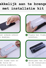 BASEY. Screenprotector Geschikt voor iPhone 16 Screenprotector Met Montage Frame Beschermglas Full Cover - Screenprotector Geschikt voor iPhone 16 Screen Protector Met Installatie Kit Full Cover
