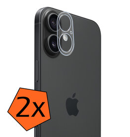 Nomfy Nomfy iPhone 16 Camera Screenprotector - 2 PACK