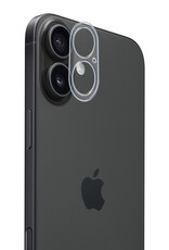 Nomfy Screenprotector - Geschikt voor iPhone 16 Plus Camera Screen Protector Beschermglas - Screenprotector Geschikt voor iPhone 16 Plus Camera Screenprotector Tempered Glass
