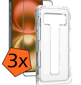 Nomfy Nomfy iPhone 16 Hybrid Screenprotector - 3 PACK