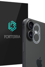 Forterra Camera Bescherming Geschikt voor iPhone 16 Camera Protector Glas - Lens Protector Geschikt voor iPhone 16 Screenprotector Camera Protector Gehard Glas