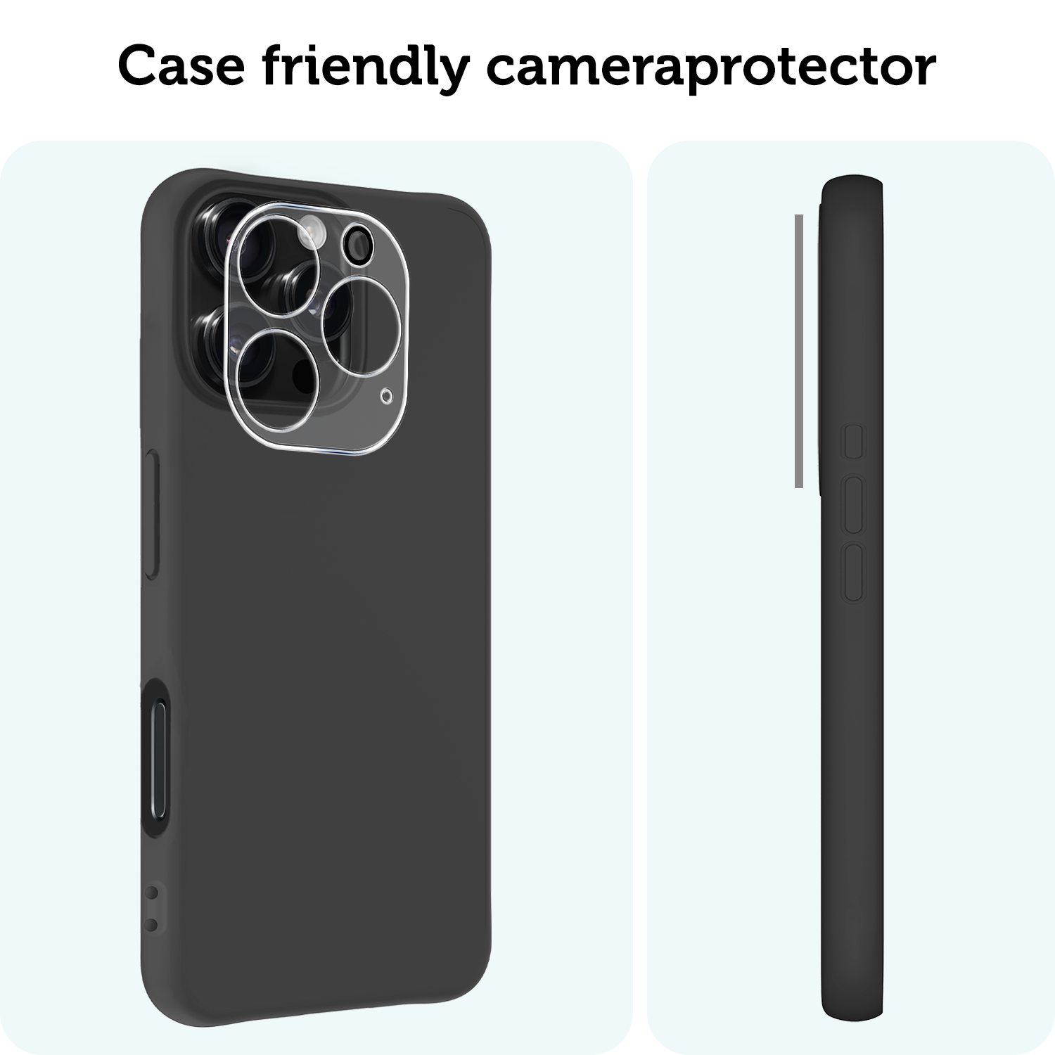 Forterra Camera Bescherming Geschikt voor iPhone 16 Pro Camera Protector Glas - Lens Protector Geschikt voor iPhone 16 Pro Screenprotector Camera Protector Gehard Glas