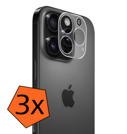 Nomfy Nomfy iPhone 16 Pro Camera Screenprotector - 3 PACK