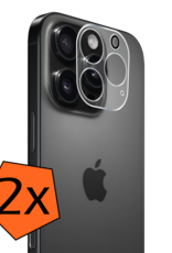 Nomfy Screenprotector - Geschikt voor iPhone 16 Pro Camera Screen Protector Beschermglas - Screenprotector Geschikt voor iPhone 16 Pro Camera Screenprotector Tempered Glass - 2 PACK
