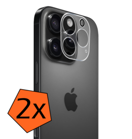 Nomfy Nomfy iPhone 16 Pro Camera Screenprotector - 2 PACK