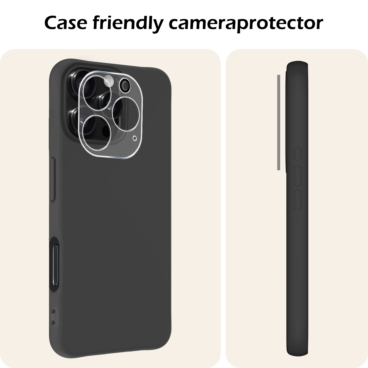 Nomfy Screenprotector - Geschikt voor iPhone 16 Pro Camera Screen Protector Beschermglas - Screenprotector Geschikt voor iPhone 16 Pro Camera Screenprotector Tempered Glass - 2 PACK