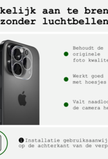 BASEY. Screenprotector Geschikt voor iPhone 16 Pro Max Camera Screenprotector Tempered Glass Beschermglas Camera - Screenprotector Geschikt voor iPhone 16 Pro Max Camera Screen Protector - 3 Stuks