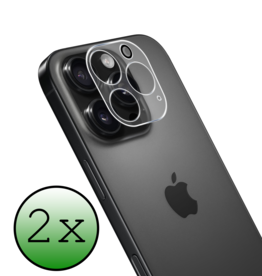 BASEY. BASEY. iPhone 16 Pro Max Camera Screenprotector - 2 PACK