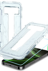 BASEY. Screenprotector Geschikt voor iPhone 16 Pro Max Screenprotector Met Montage Frame Beschermglas Full Cover - Screenprotector Geschikt voor iPhone 16 Pro Max Screen Protector Met Installatie Kit Full Cover