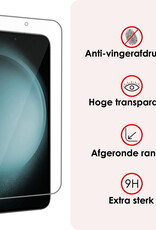 NoXx Hoes Geschikt voor iPhone 16 Hoesje Cover Siliconen Back Case Hoes Met Screenprotector - Transparant