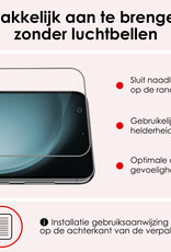 NoXx Hoes Geschikt voor iPhone 16 Hoesje Cover Siliconen Back Case Hoes Met Screenprotector - Transparant