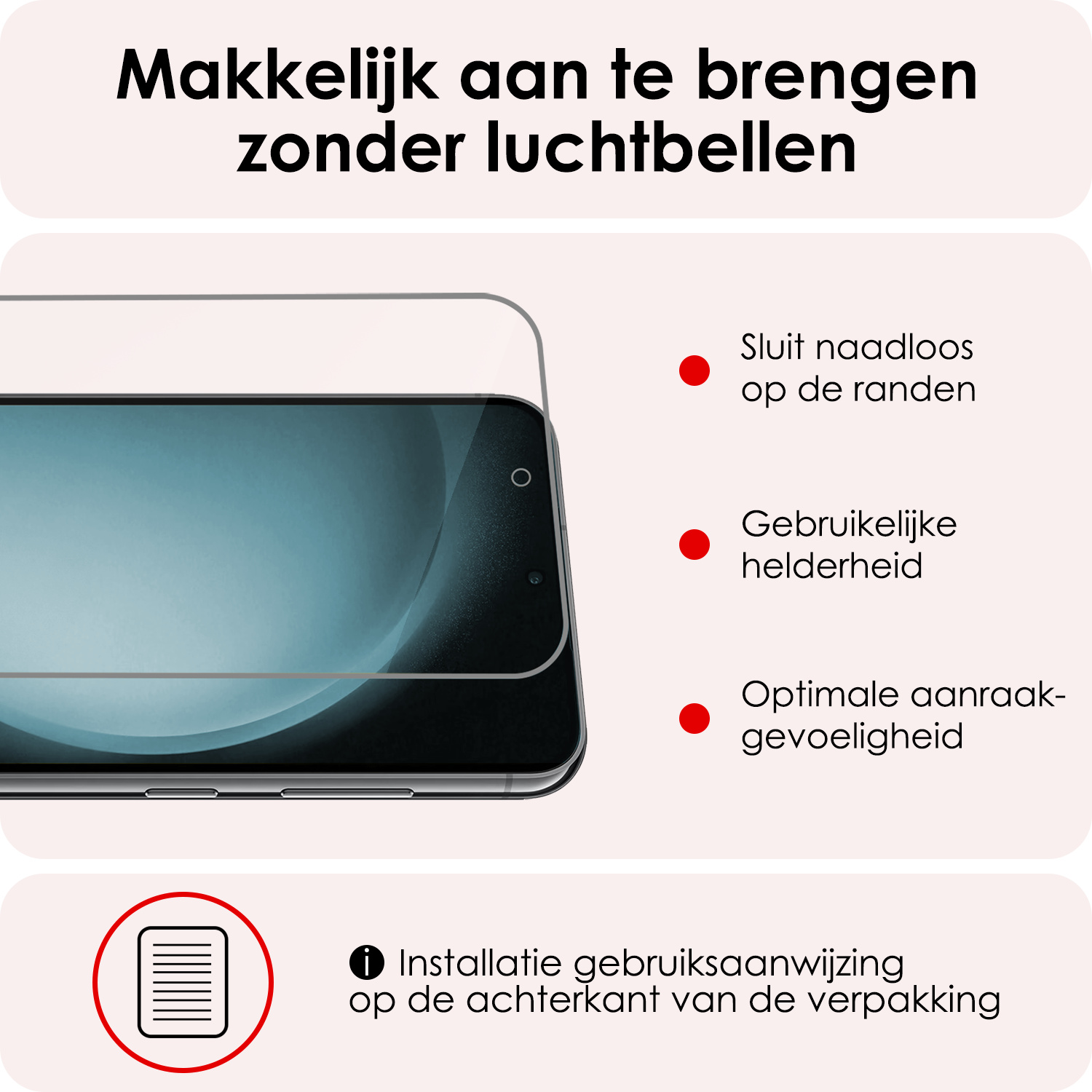 NoXx Hoes Geschikt voor iPhone 16 Hoesje Cover Siliconen Back Case Hoes Met Screenprotector - Transparant