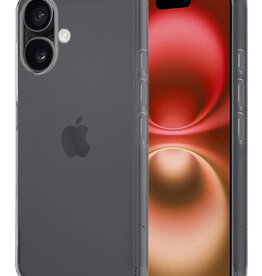 NoXx NoXx iPhone 16 Plus Hoesje Siliconen - Transparant