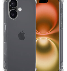 Nomfy Nomfy iPhone 16 Plus Hoesje Shockproof - Transparant