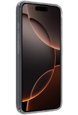 Nomfy Hoesje Geschikt voor iPhone 16 Pro Hoesje Siliconen Cover Case - Hoes Geschikt voor iPhone 16 Pro Hoes Back Case - 2-PACK - Transparant