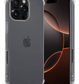 Nomfy Nomfy iPhone 16 Pro Hoesje Shockproof - Transparant