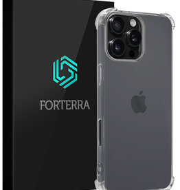 Forterra Forterra iPhone 16 Pro Max Hoesje Shockproof - Transparant