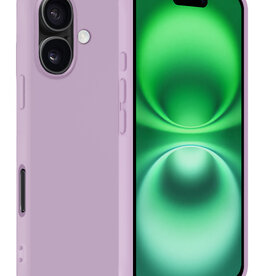 BASEY. BASEY. iPhone 16 Hoesje Siliconen - Lila