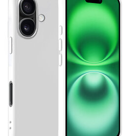 BASEY. BASEY. iPhone 16 Hoesje Siliconen - Wit