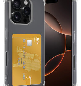 Nomfy Nomfy iPhone 16 Pro Max Hoesje Pashouder