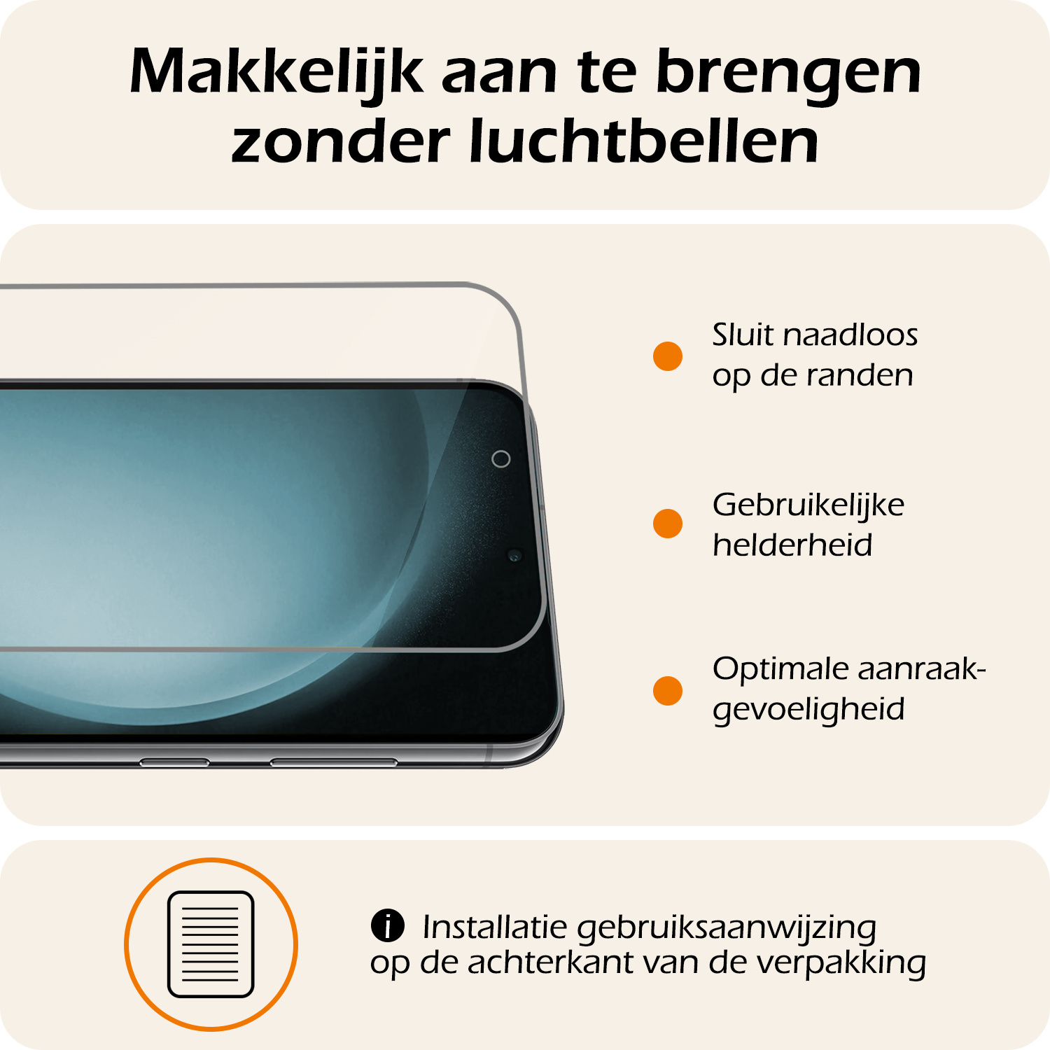 Nomfy Hoesje Geschikt voor iPhone 16 Hoesje Pasjeshouder Shockproof Hard Case Met Screenprotector - Hoesje Geschikt voor iPhone 16 Hoes Met Kaarthouder - Donkerblauw