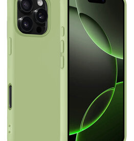 BASEY. BASEY. iPhone 16 Pro Max Hoesje Siliconen - Groen
