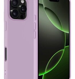 BASEY. BASEY. iPhone 16 Pro Max Hoesje Siliconen - Lila