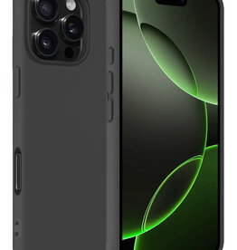 BASEY. BASEY. iPhone 16 Pro Max Hoesje Siliconen - Zwart