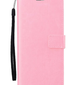 BASEY. BASEY. iPhone 16 Plus Hoesje Bookcase - Lichtroze