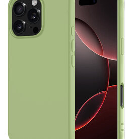 NoXx NoXx iPhone 16 Pro Hoesje Siliconen - Groen