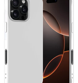 Nomfy Nomfy iPhone 16 Pro Hoesje Siliconen - Wit