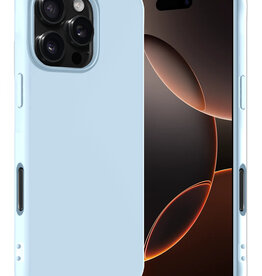 Nomfy Nomfy iPhone 16 Pro Max Hoesje Siliconen - Lichtblauw