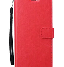 Nomfy Nomfy iPhone 16 Plus Hoesje Bookcase - Rood