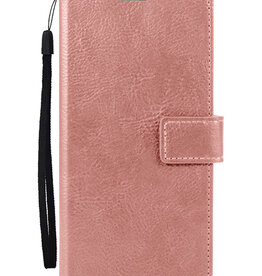 Nomfy Nomfy iPhone 16 Pro Hoesje Bookcase - Rose Goud