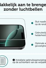 Forterra Hoesje Geschikt voor iPhone 16 Pro Case Siliconen Hoes Met 2x Screenprotector - Hoes Geschikt voor iPhone 16 Pro Hoesje Back Cover - Wit