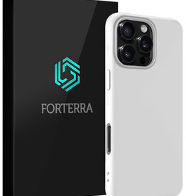 Forterra Forterra iPhone 16 Pro Max Hoesje Siliconen - Wit