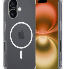Nomfy Nomfy iPhone 16 Plus Magsafe Hoesje - Transparant