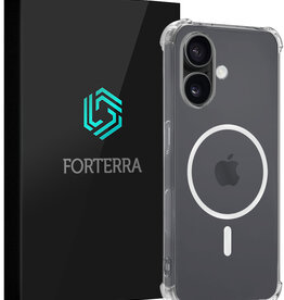 Forterra Forterra iPhone 16 Plus Magsafe Hoesje - Transparant
