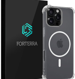 Forterra Forterra iPhone 16 Pro Max Magsafe Hoesje - Transparant