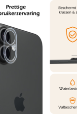 Nomfy Screenprotector - Geschikt voor iPhone 16 Camera Screen Protector Beschermglas - Screenprotector Geschikt voor iPhone 16 Camera Screenprotector Tempered Glass