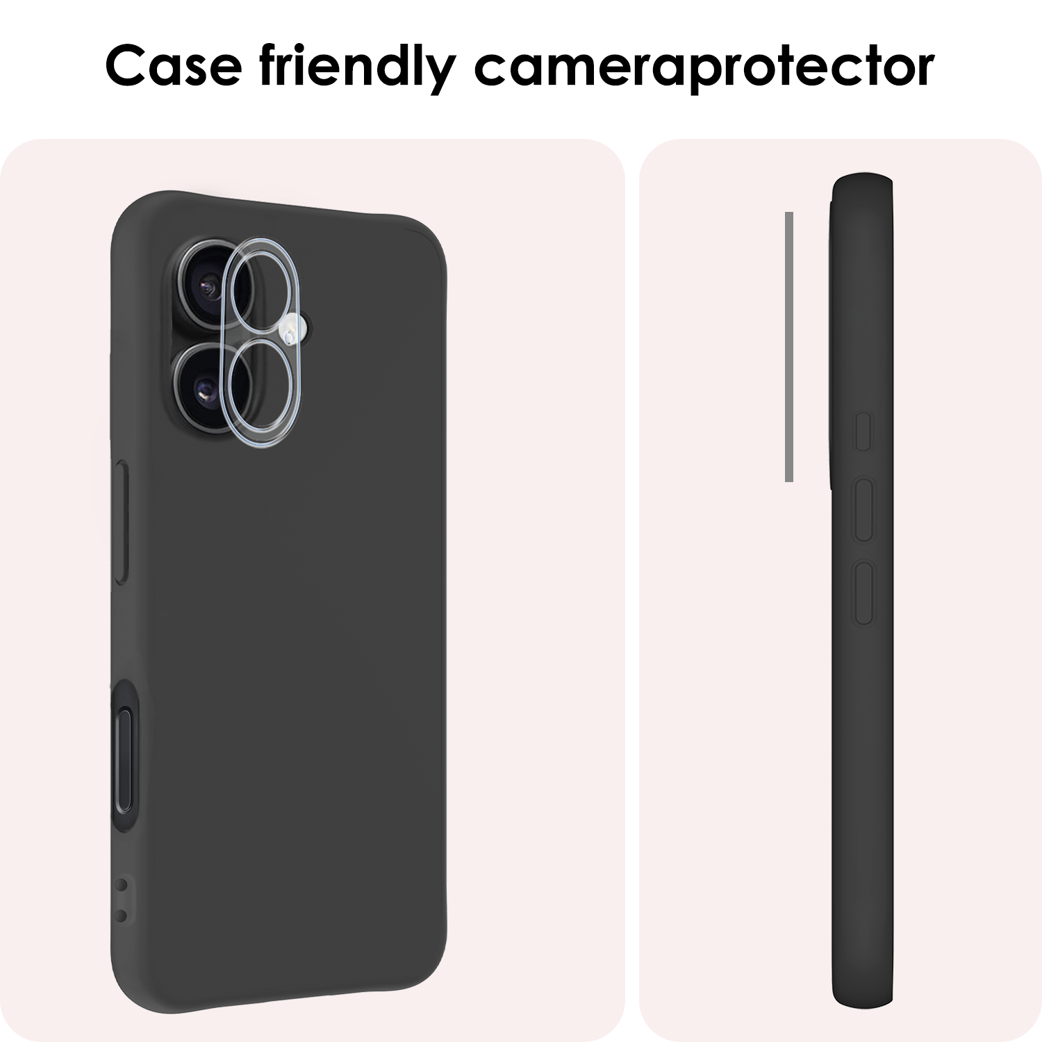 NoXx Screenprotector Geschikt voor iPhone 16 Camera Screenprotector Gehard Glas - Screenprotector Geschikt voor iPhone 16 Screenprotector Camera Tempered Glass
