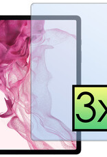 NoXx Screenprotector Geschikt voor Samsung Galaxy Tab S10 Plus Screenprotector Bescherm Glas Screen Protector - 3 PACK