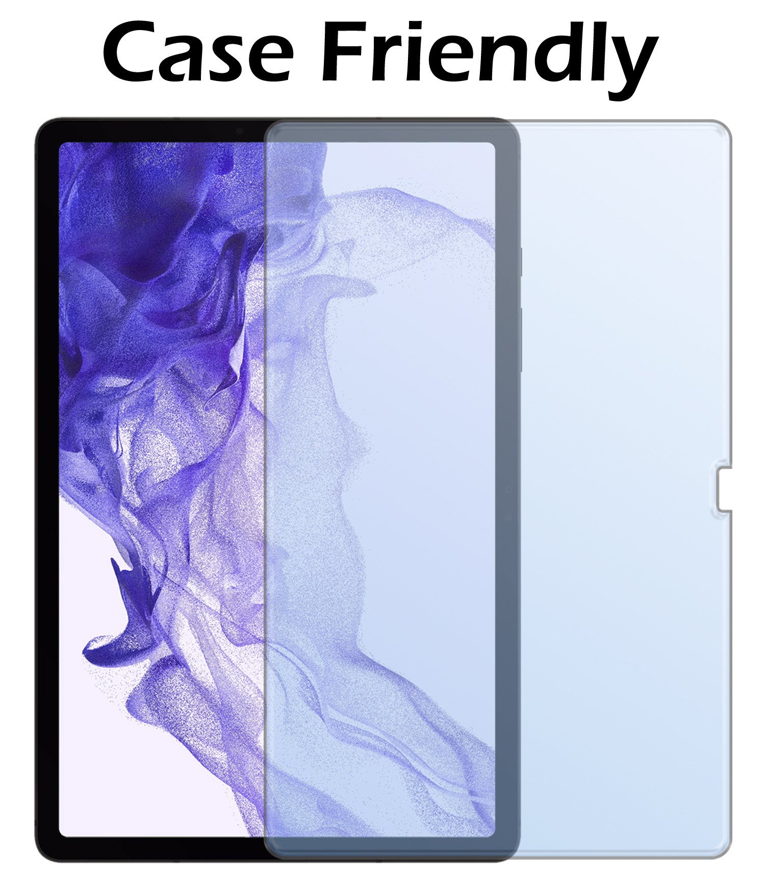 Nomfy Screenprotector - Geschikt voor Samsung Galaxy Tab S10 Plus Screenprotector Bescherm Glas - Screen Protector Geschikt voor Samsung Tab S10 Plus Screenprotector Tempered Glass