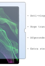 BASEY. Screenprotector Geschikt voor Samsung Galaxy Tab S10 Ultra Screenprotector Tempered Glass - Screenprotector Geschikt voor Samsung Tab S10 Ultra Screen Protector Beschermglas